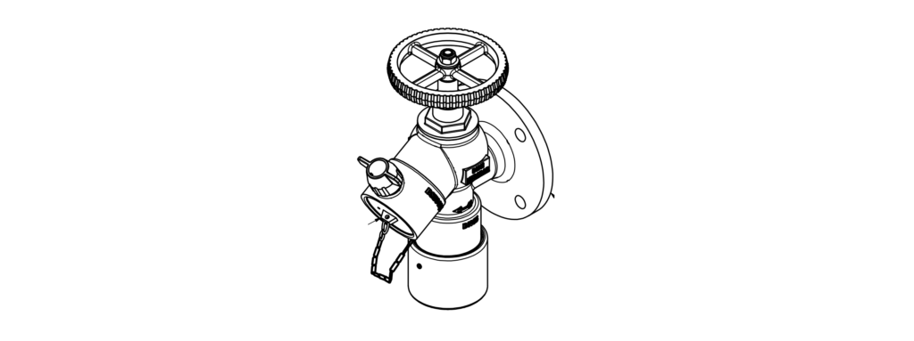 2.5in PN16 Bib Nose Pressure Regulating Valve (DH6i)