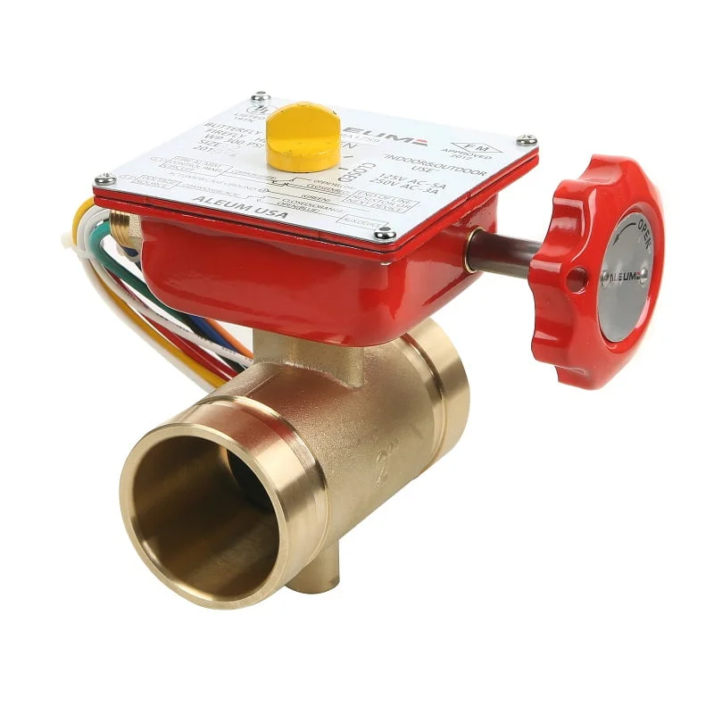 Bronze Butterfly Valve – Grooved